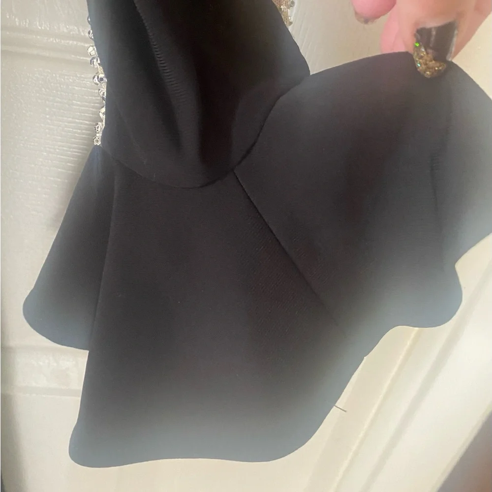 XSCAPE long colorblocked gown - Picture 6 of 7